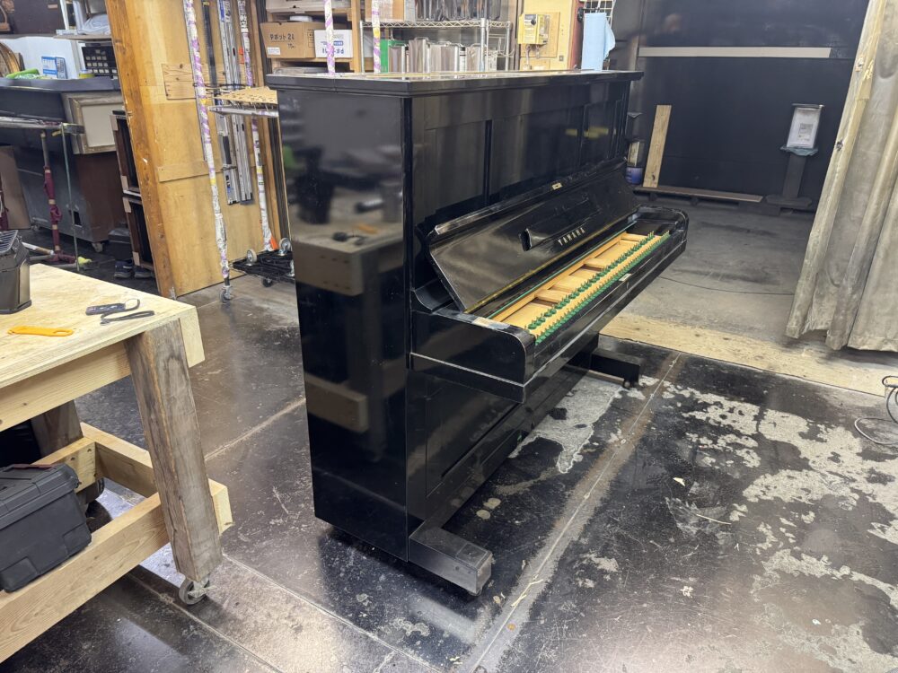 YAMAHA U2 と ベーゼンドルファーGP 作業開始